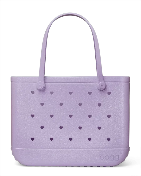 Original Bogg Bag - Heart Shimmer Lilac